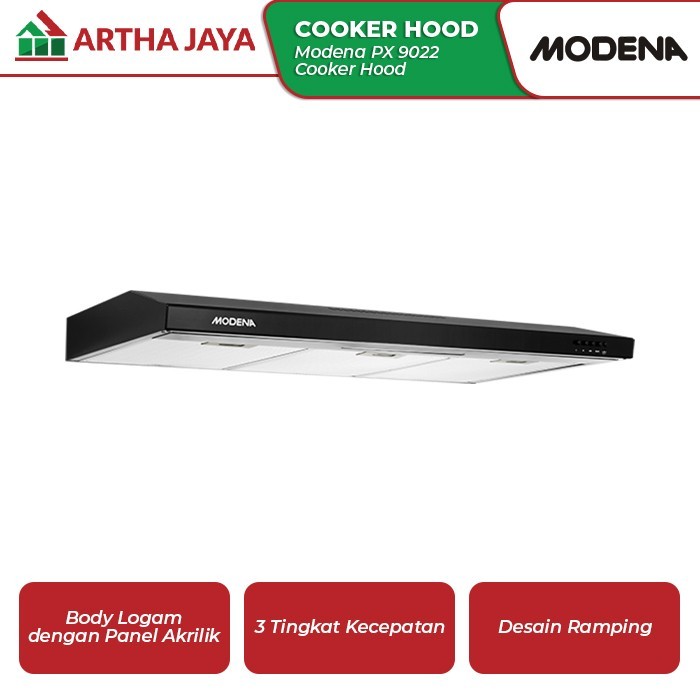 MODENA PENGHISAP ASAP COOKER HOOD PX 9022
