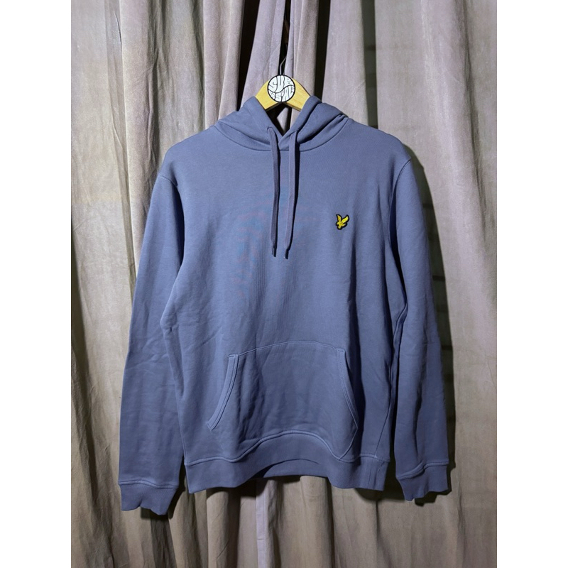 Hoodie Lyle and Scott Slate Blue Original Resmi