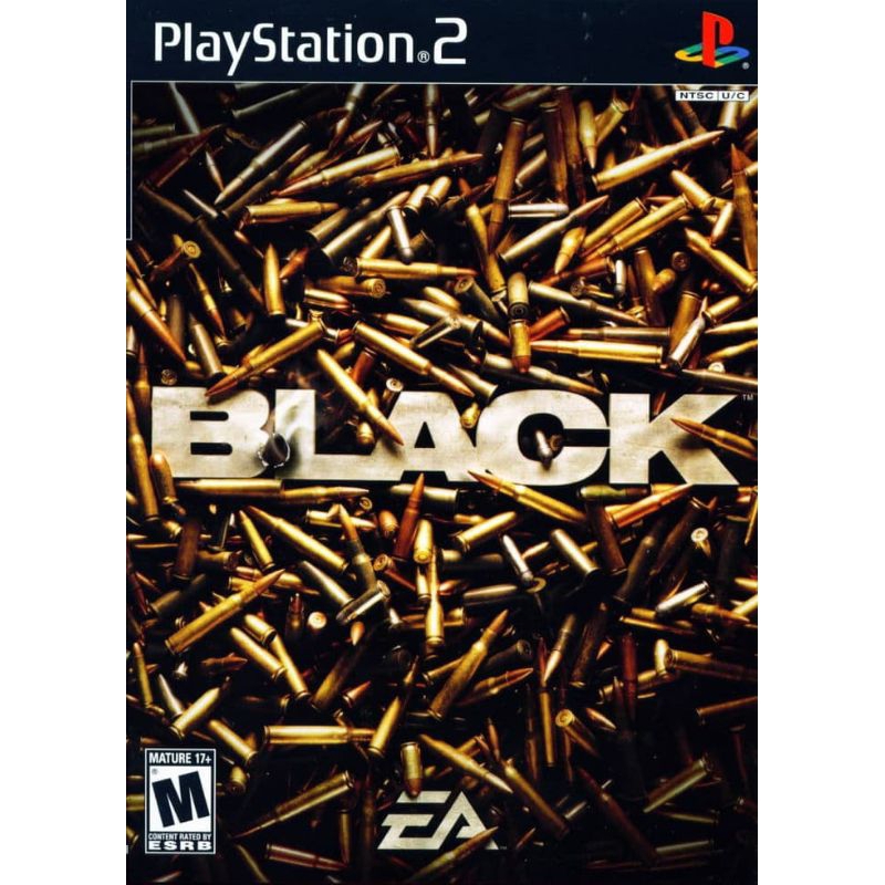 KASET GAME PS 2 BLACK