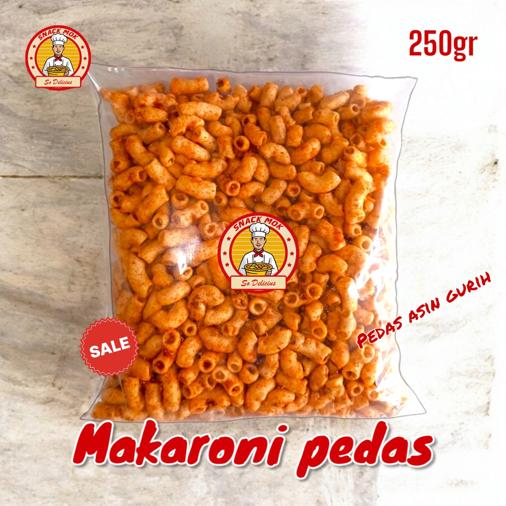 

MAKARONI PEDAS ASIN GURIH 250 GRAM