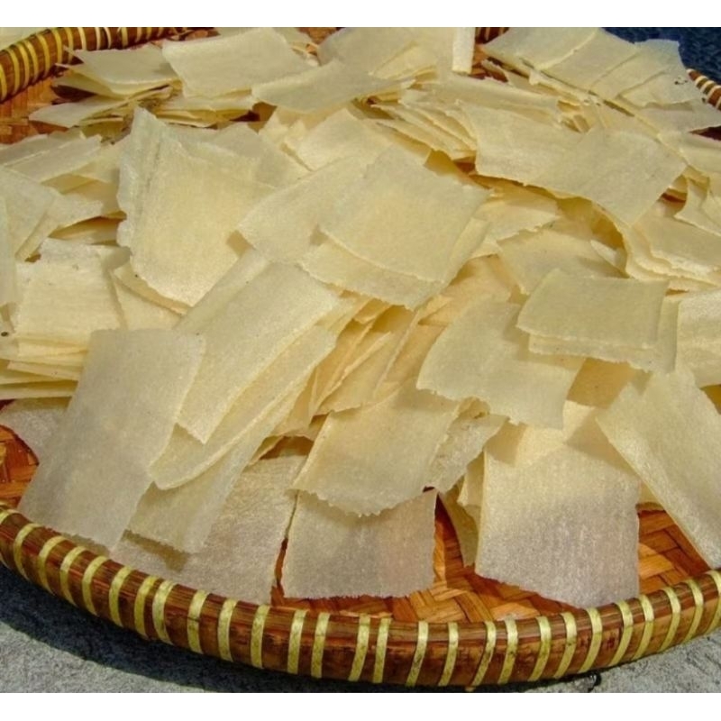 

krupuk puli/lempeng puli