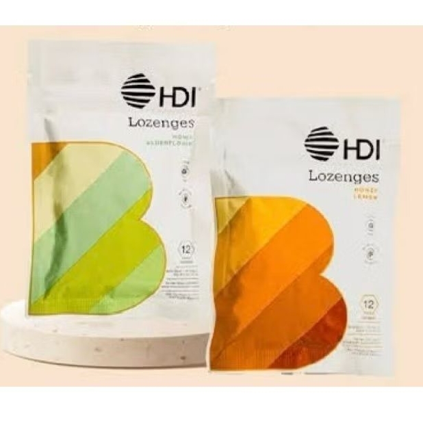 

PERMEN HDI Lozenges Honey Elderflower, PERMEN HDI Lozenges Honey Lemon