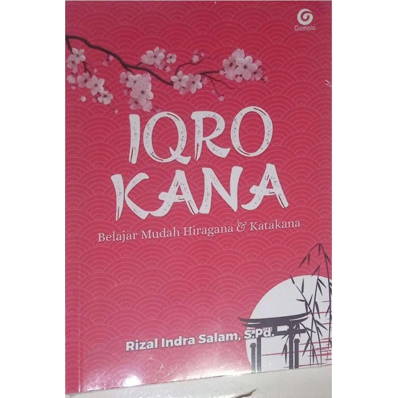 buku hiragana katakana IQRO KANA