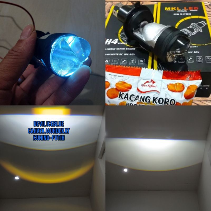 LAMPU BOHLAM BILED H4 SOCKET H4 ORIGINAL MKL BILED GARANSI 100% HARGA GROSIRAN