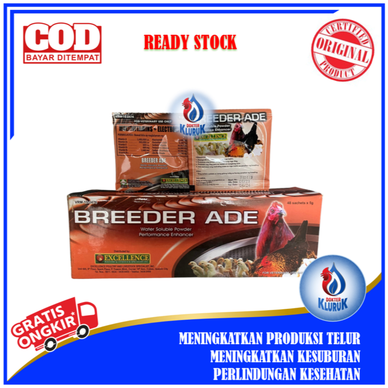 RK Breeder Ade Vitamin Ayam Philipines ( 1 Sachet )