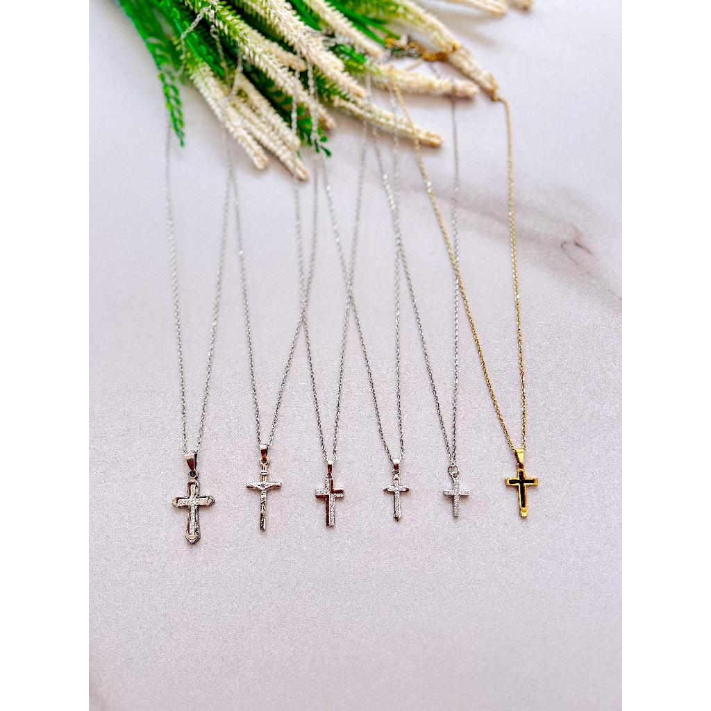Kalung salib / kalung titanium