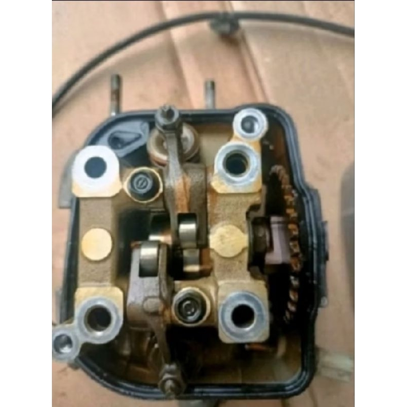 BLOK HEAD CYLINDER HEAD FULSET ISI HONDA BEAT ECO BEAT ESP BEAT POP SCOOPY ESP SCOOPY LED KOD K44 OR