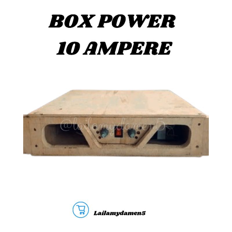 Box Power Amplifier Triplek Semi Meranti – 10 Ampere