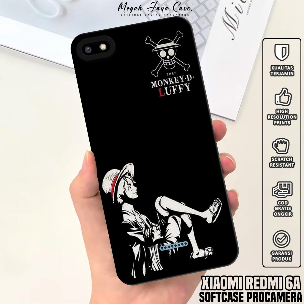 Case Hp Xiaomi Redmi 6A - Softcase Xiaomi Redmi 6A Motif OP - Casing Hp Xiaomi Redmi 6A - Silikon Hp