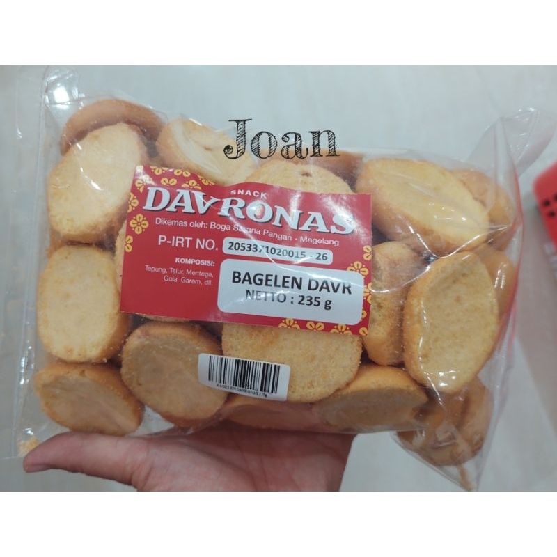 

BAGELEN 235gr DAVRONAS / Camilan & Oleh Oleh Khas Magelang Jogja Solo