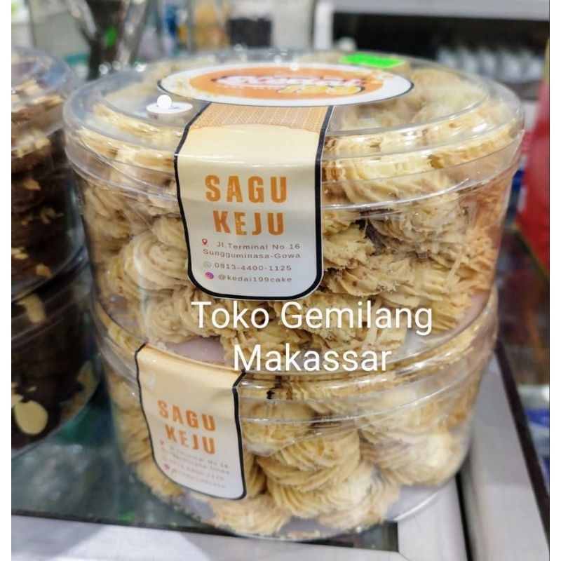 

Kedai 199 Aneka Kue Kering Lebaran Premium / Hampers Lebaran / Nastar Sagu Keju Almond Nuttella