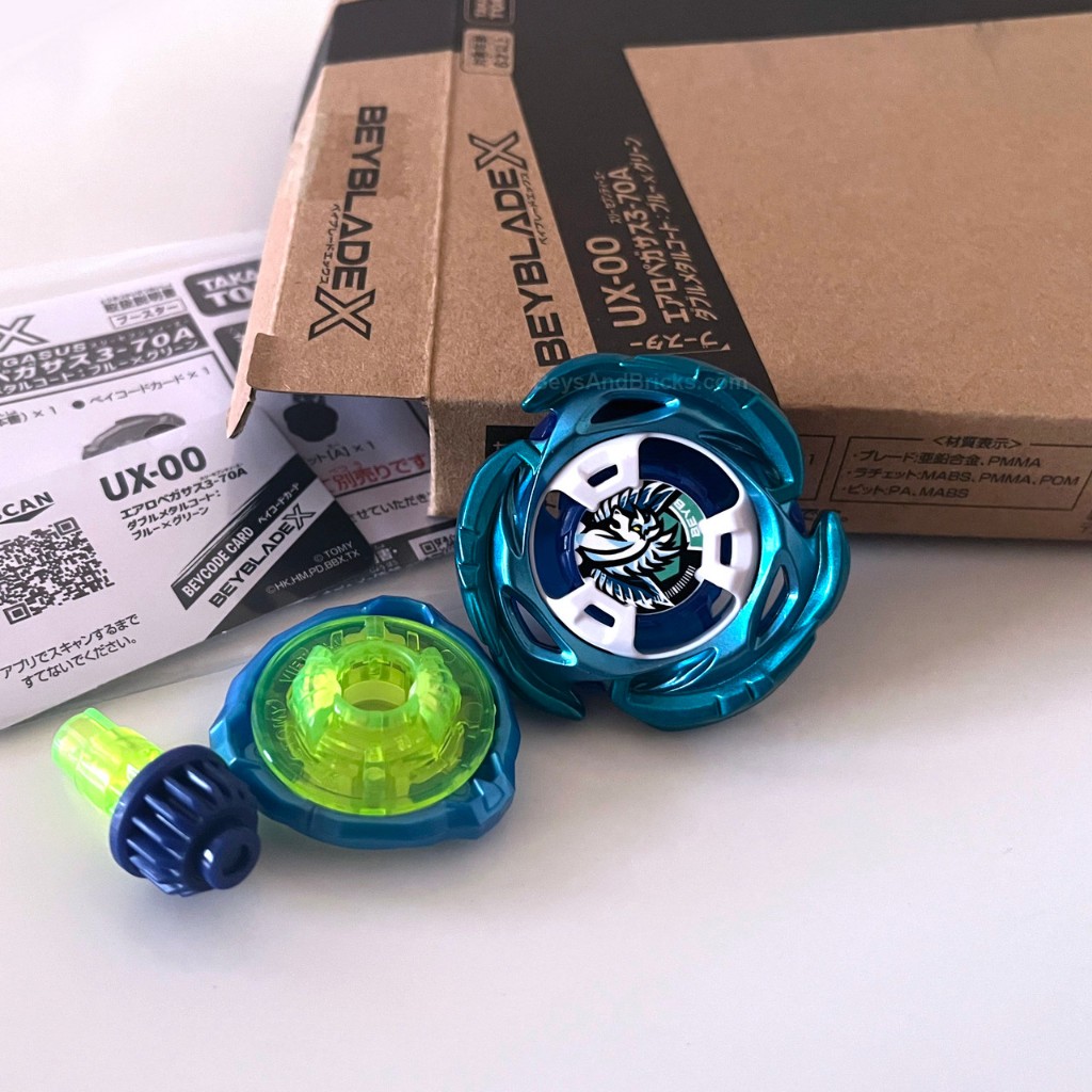 Beyblade X Aero Pegasus langka limited original