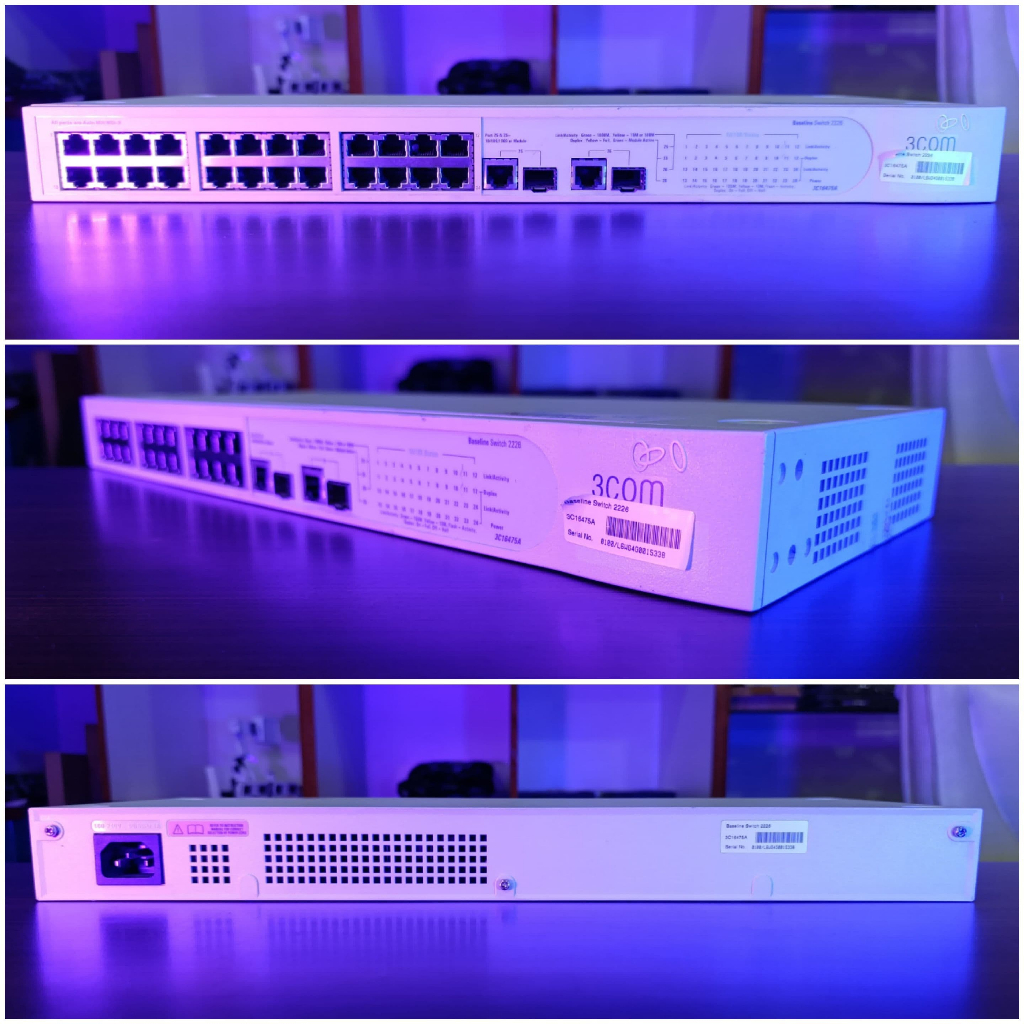 Promo 3Com Baseline Switch 2226 (model 3C16475A) Berkualitas