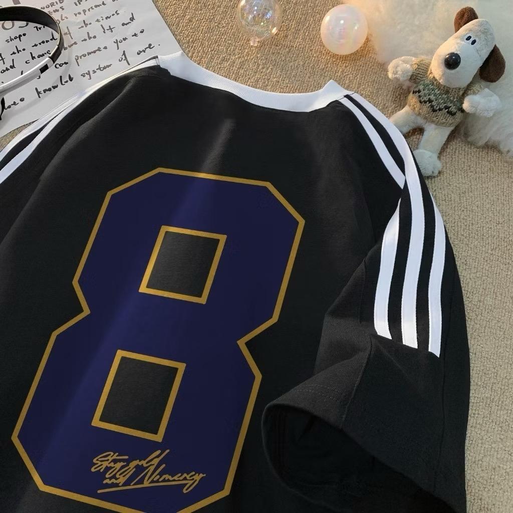 Tshirt Kaos Unisex Oversize Number 8