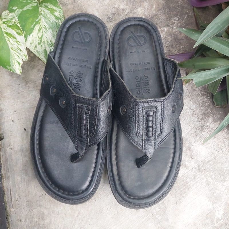 sandal kulit second aldo brue size 42(27cm)