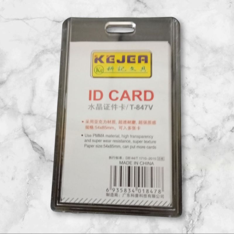 kejea acrylic id card photocard holder kpop