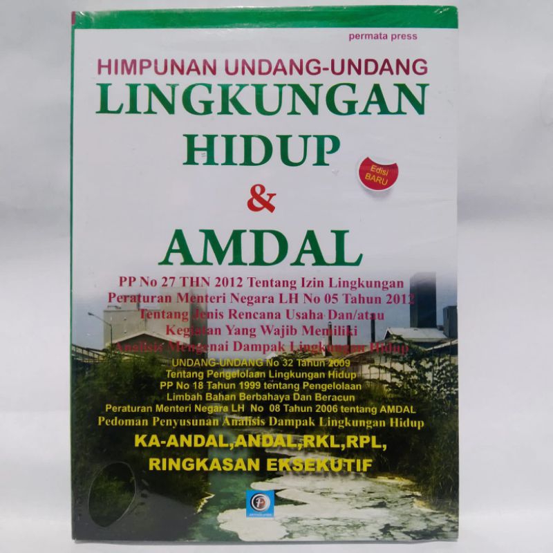 Original Himpunan Undang Undang Lingkungan Hidup Dan AMDAL