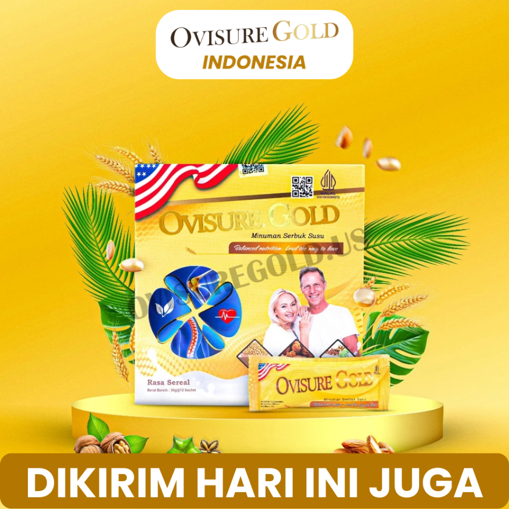 

SUSU OVISURE GOLD 100% ASLI KEMASAN BARU 2025 KESEHATAN TULANG SENDI & OSTEOPOROSIS DIABETES