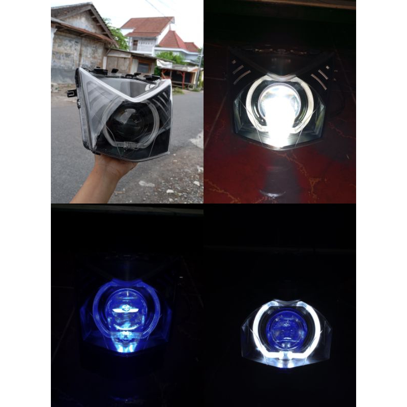 Biled Beat fi - Lampu Biled Beat fi Set- Lampu depan Beat Fi Biled