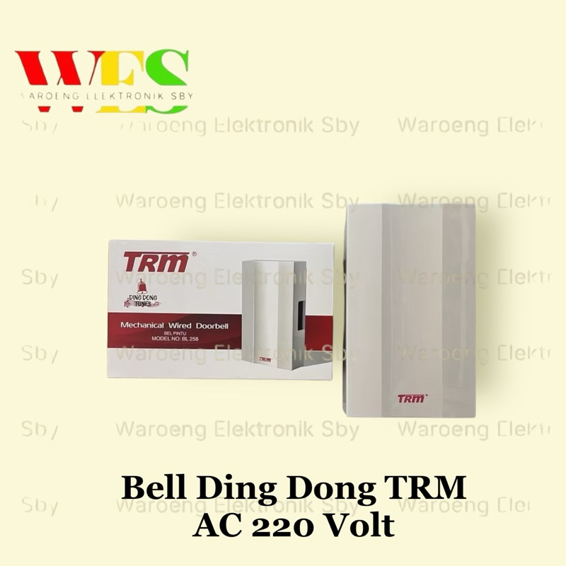 BEL DING DONG TRM RUMAH LISTRIK | BEL RUMAH KABEL LISTRIK