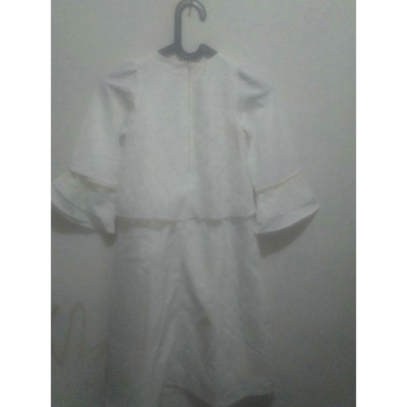 Preloved PL gamis putih anak