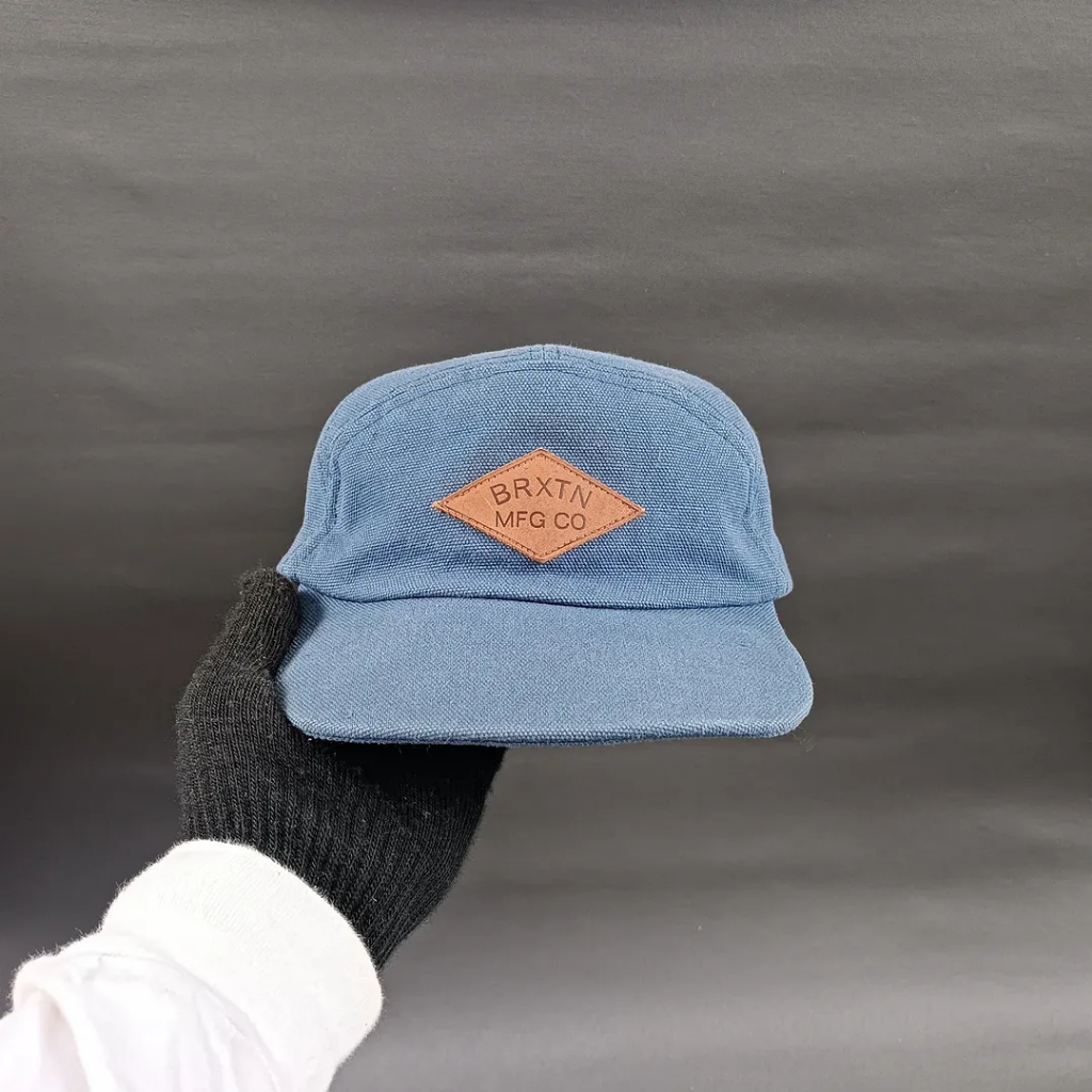 Topi 5 Panel Cap Unisex Pria Wanita BRIXTON Biru