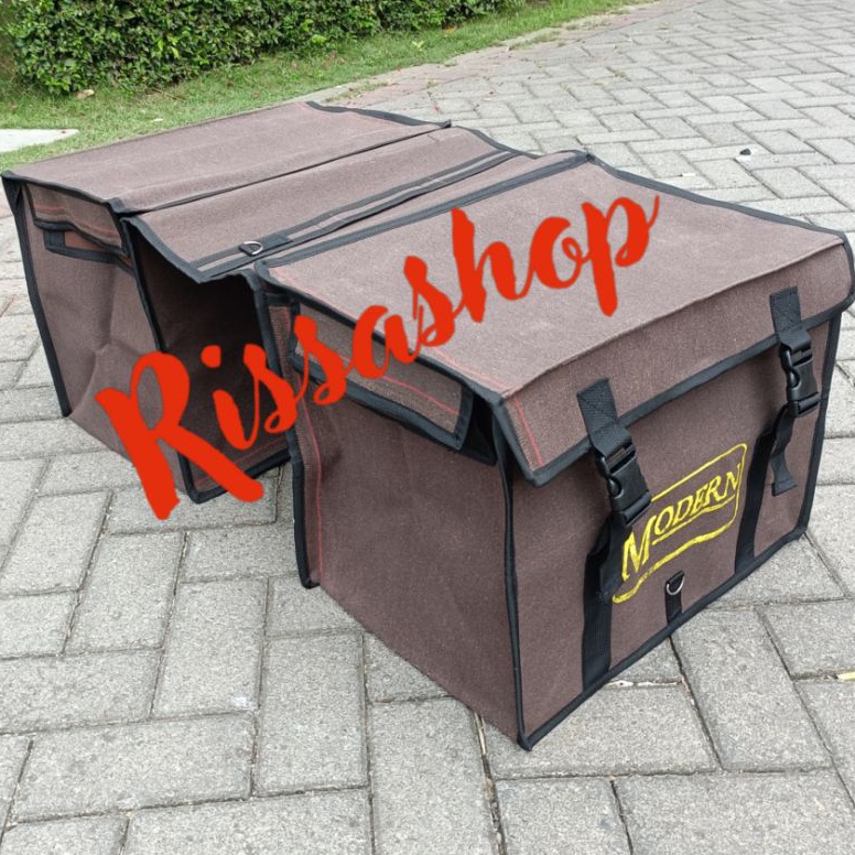 KODE W97H Tas Motor Sales Obrok Barang Kanvas Modern