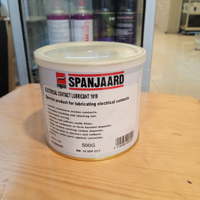 SPANJAARD ELECTRICAL CONTACT LUBRICANT 1010  500g