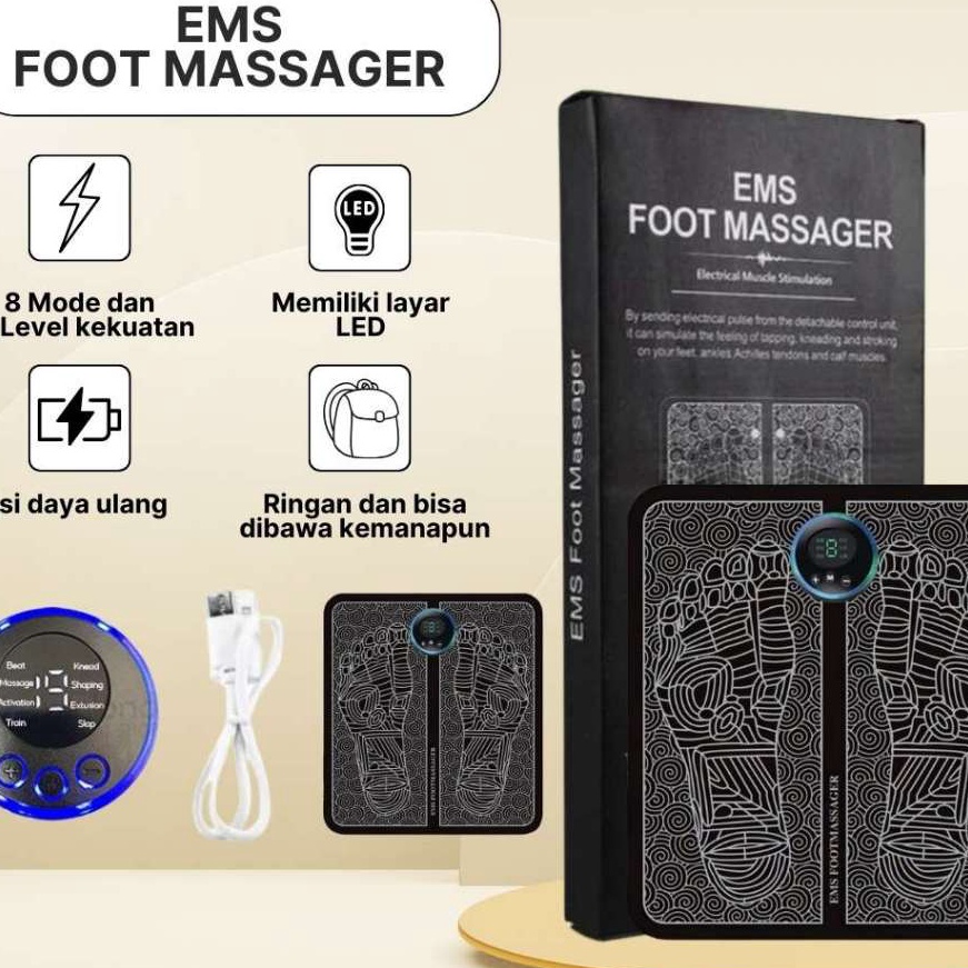 Spesial Mesin Alat Alas Pijat Pijet Pijit Pemijat Pemijit Terapi Refleksi Akupuntur Kesehatan Kaki E