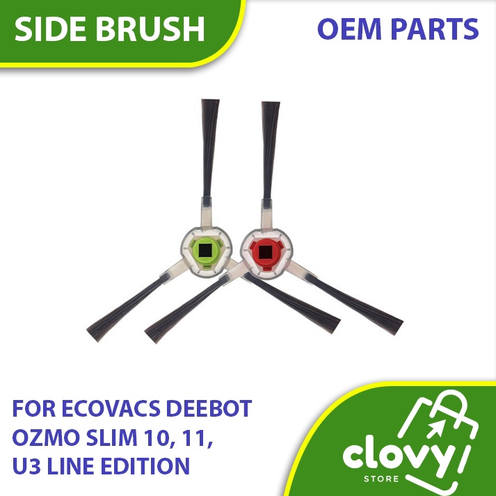 Super Side Brush for Ecovacs Deebot OZMO Slim 11 1 U3 Edition