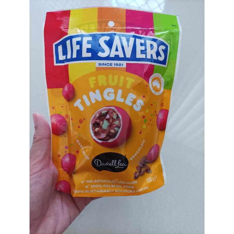 

Darrel Lea Choco ball fruit australia