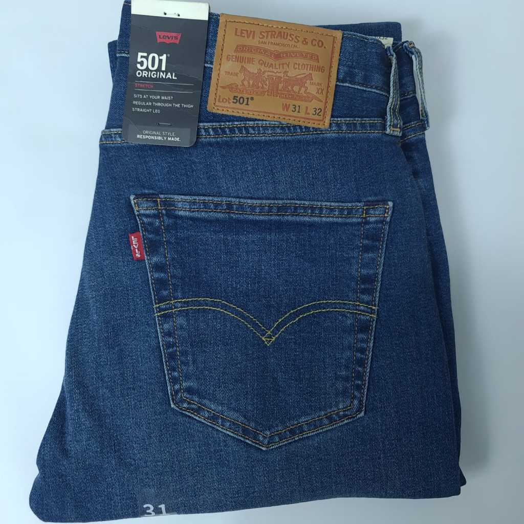 LV*S Men 501 Original Stretch Jeans