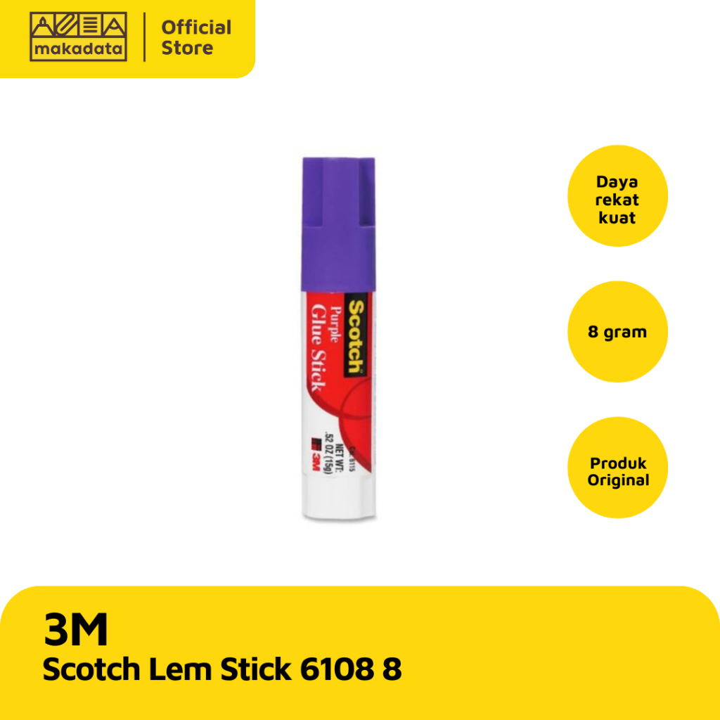 

3M GLUE STICK / LEM BATANG SCOTCH 6108 (1PCS) MURAH