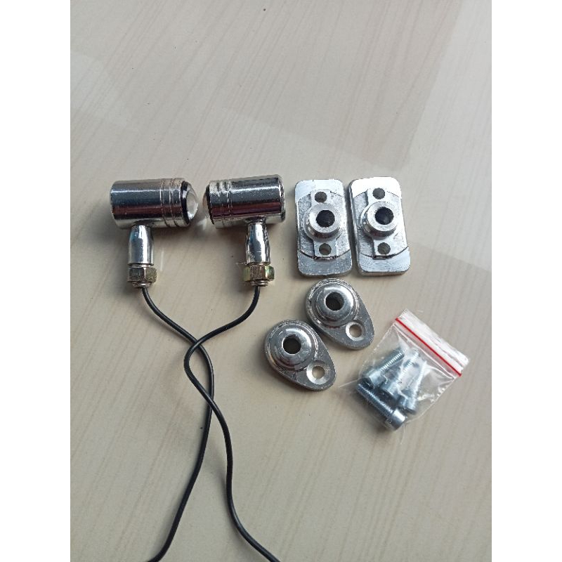 lampu sein led crom stenlish universal riting cb gl set manisan gl manisan cb
