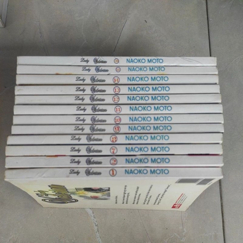 Komik Naoko Moto - Lady Victorian - Original