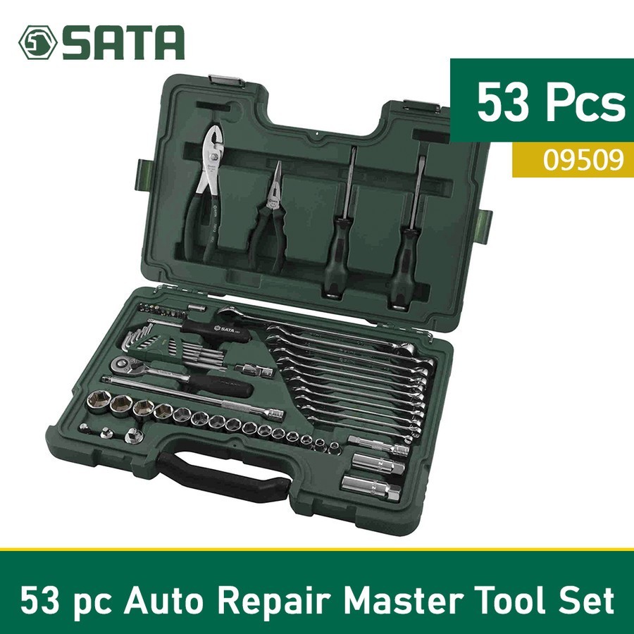 SATA - TOOL KIT SET 09509 56PC AUTOMOTIVE TOOL SET SATA