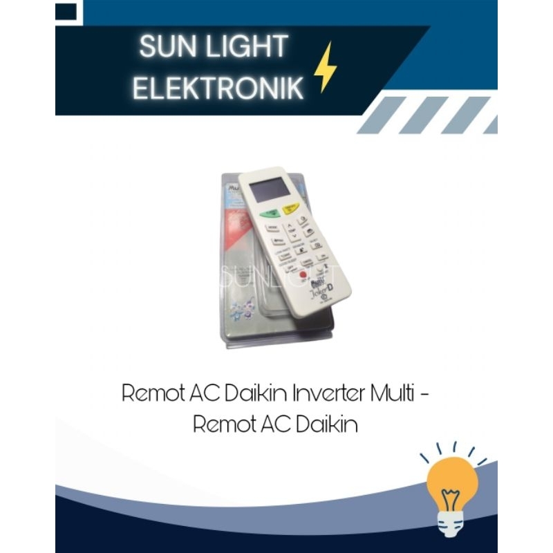 Remot Ac Daikin Multi | Remot AC