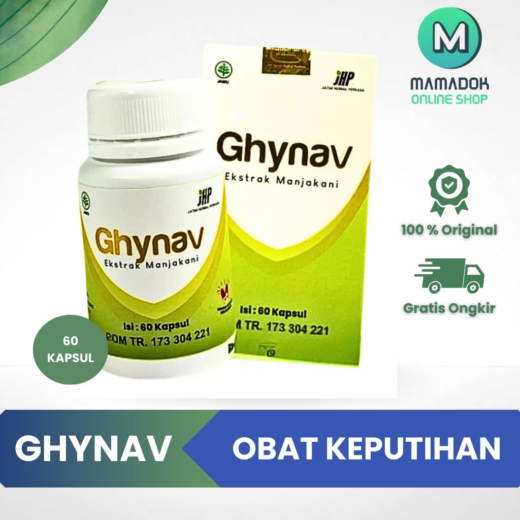 GHYNAV Obat Herbal Mengatasi Gangguan Kewanitaan Keputihan Bau Amis dan Segala Permasalahan Miss V