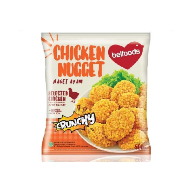 

BELFOODS NUGET CRUNCY 500 GRAM