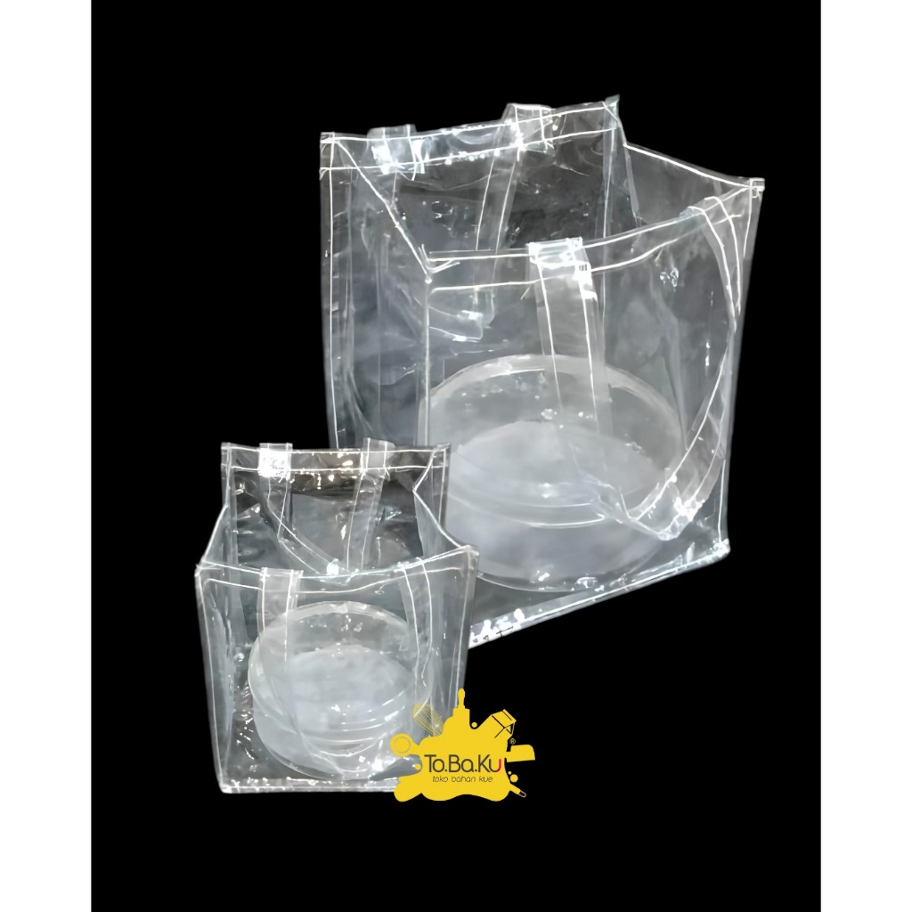 

Tas Plastik Mika Bening 15 x 13 x 18cm