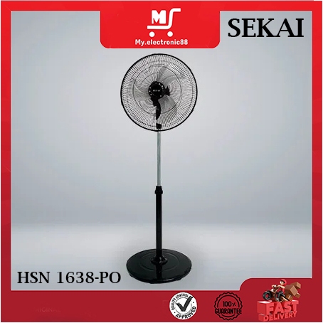 KIPAS ANGIN TUMPU SEKAI 16inch (HSN 1638-PO)