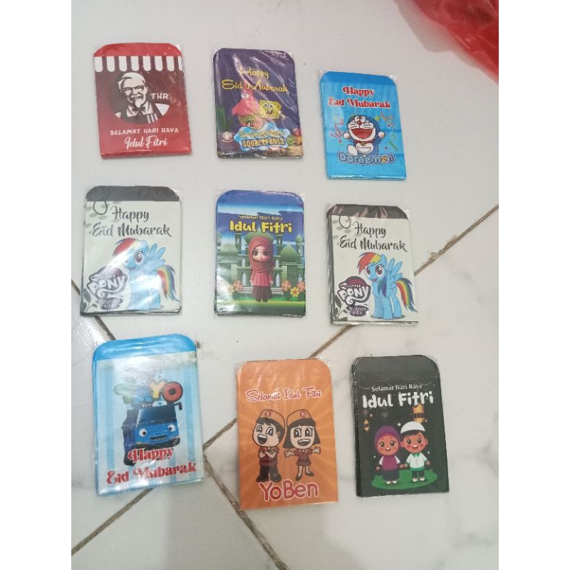 

BUY 1 GET 1 AMPLOP LEBARAN MINI ANEKA MOTIF ISI 10 PCS