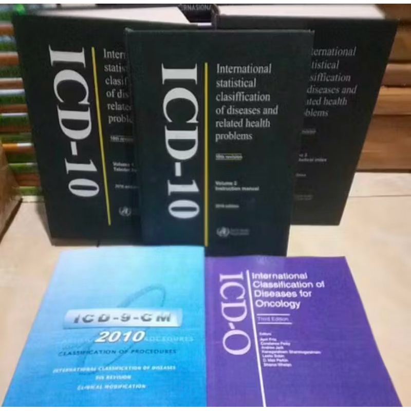 Buku Rekam Medis ICD 10 , ICD 9, dan ICD O