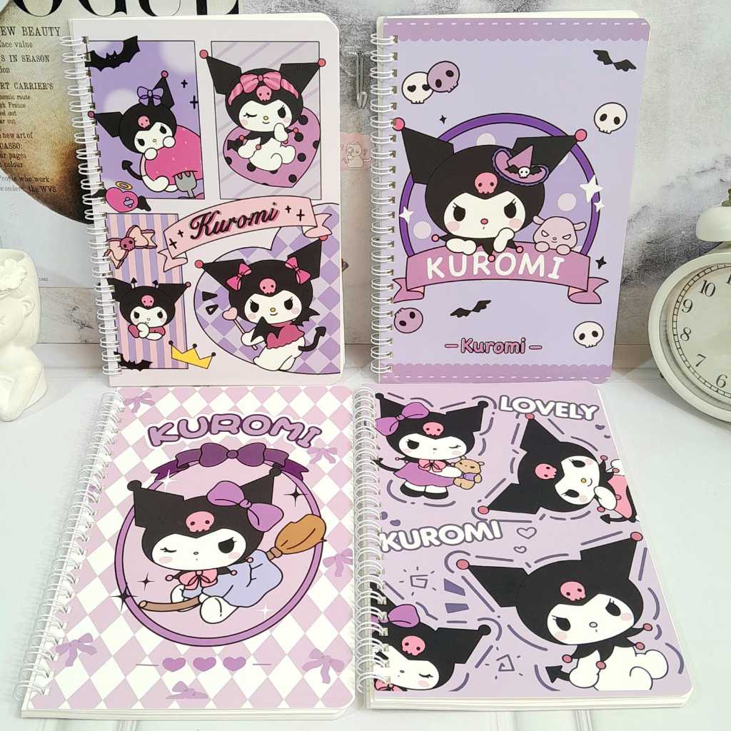 

Buku Tulis Spiral karakter ukuran besar A5 Imut Lucu Best Quality / Notebook Spiral karakter Cute Unik isi 58 Lembar Favorit Anak Stationary Fancy kekinian bisa COD