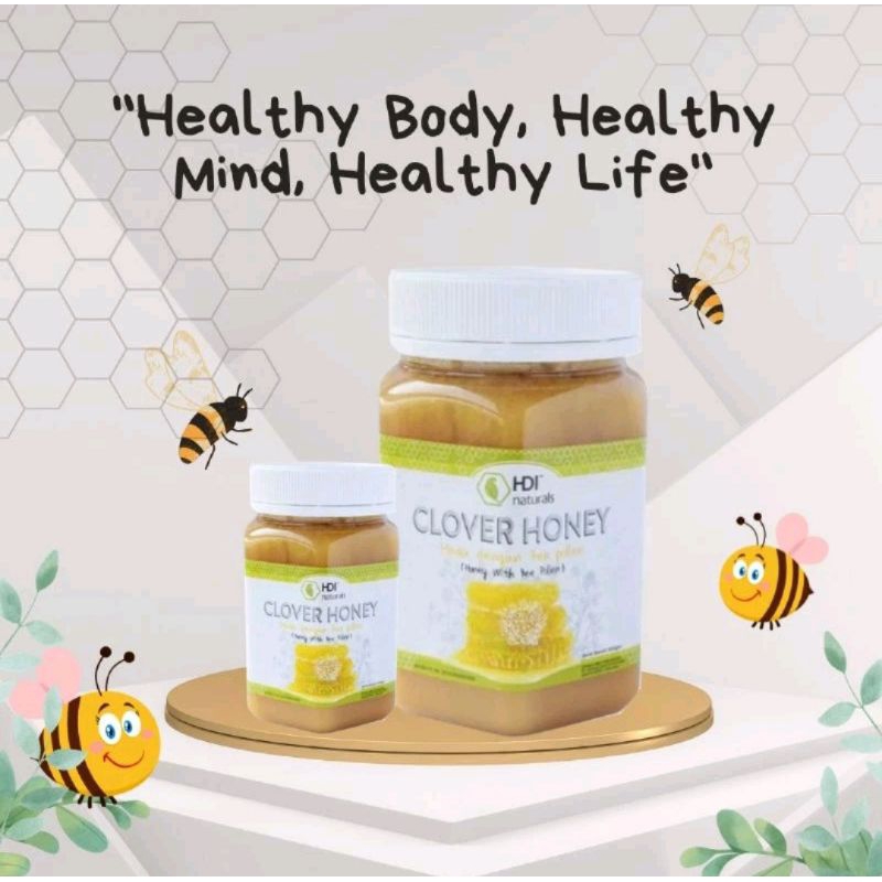 

Madu Clover Honey(250gr,500gr,1kg)free sendok kayu Exp 2026