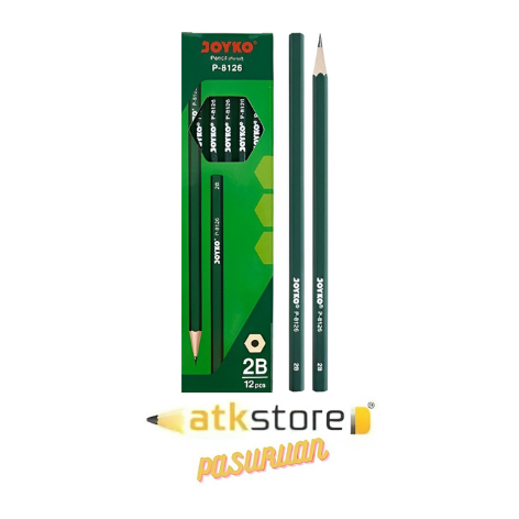 

Joyko Pencil P-8126 2B 1 Pcs / Pensil 2B Joyko