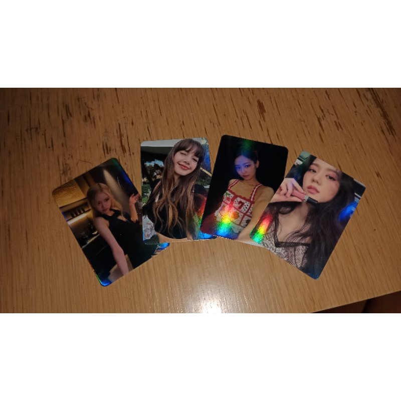 Photocard Blackpink ot4 (2 sisi)
