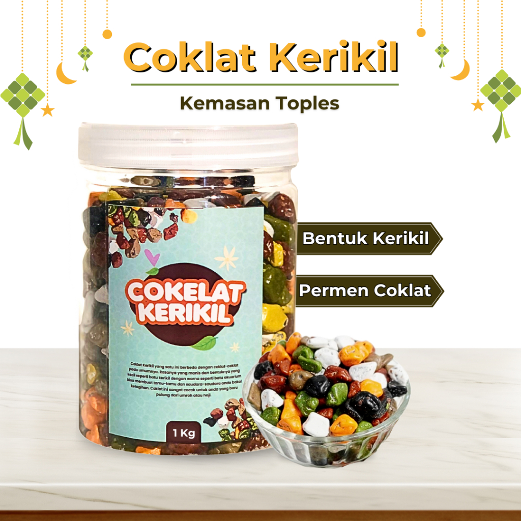 

Coklat Kerikil Arab 1 Kg | Permen Cokelat Arab Batu Krikil Original