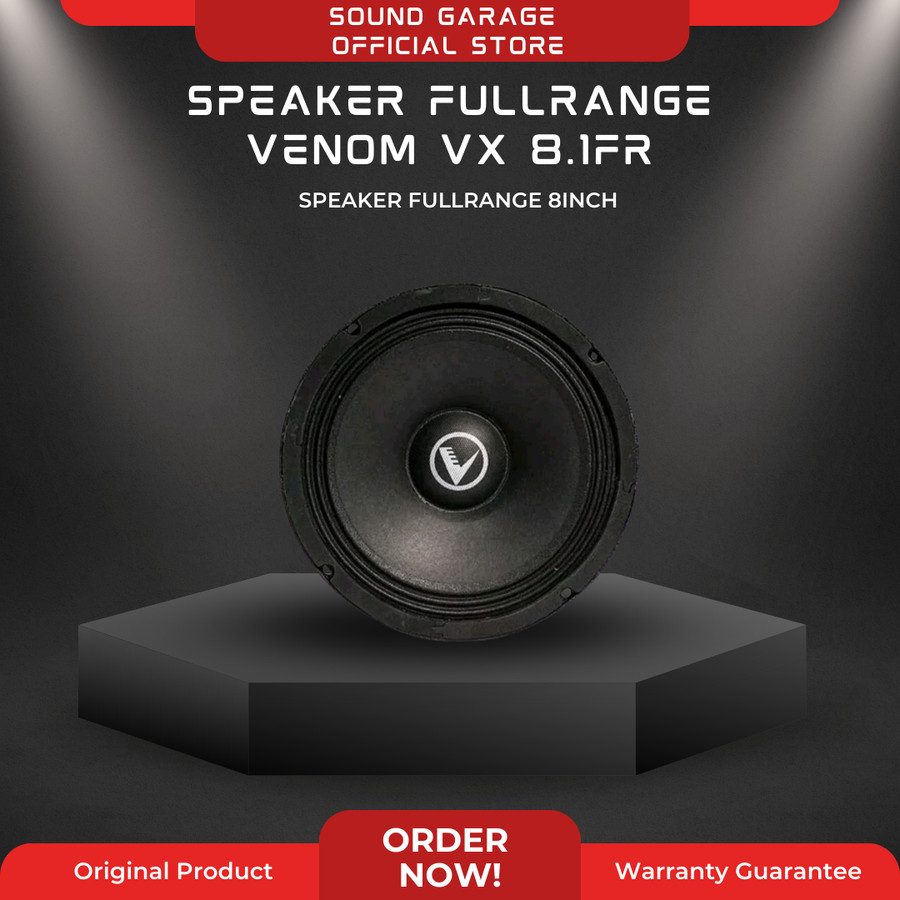 SPEAKER VENOM FULLRANGE VX-8.1FR