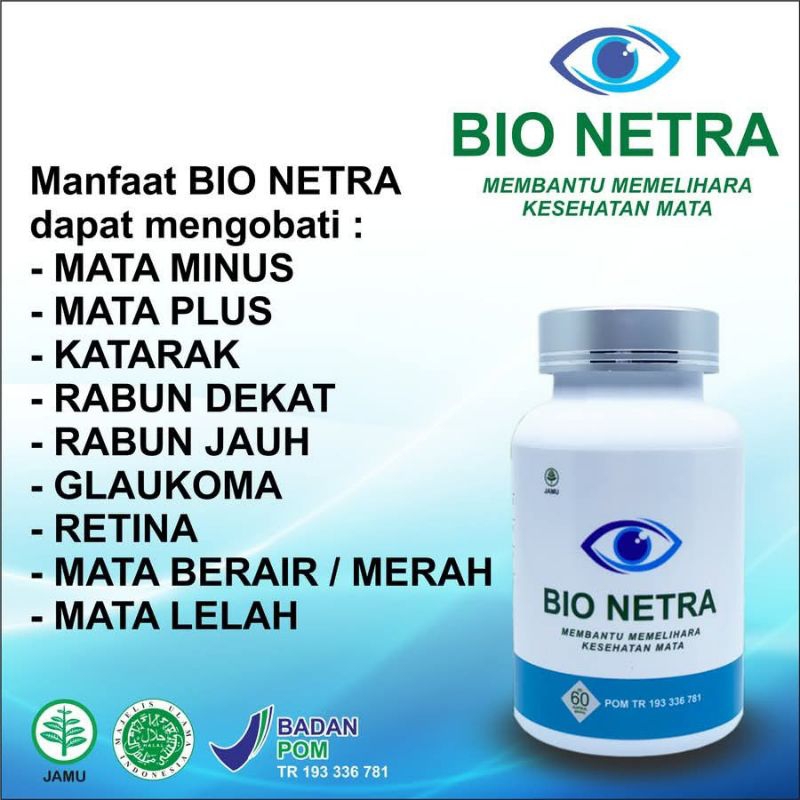 BIO NETRA OBAT MATA KATARAK DAN RABUN